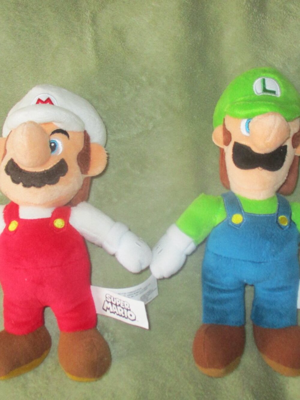 SUPER MARIO BROS MARIO & LUIGI Nintendo Plush Dolls